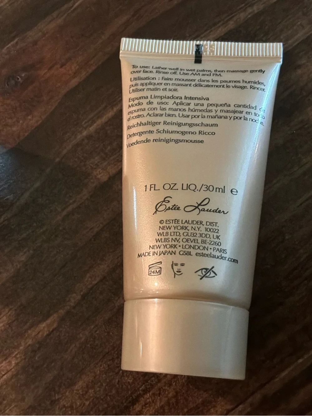 Estée Lauder 3 piece Re-Nutriv Eye cream, Youth cream, Cleanser